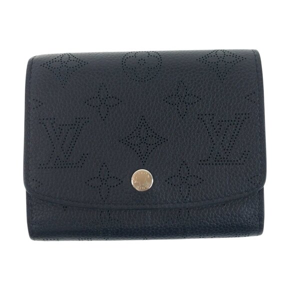 LOUIS VUITTON Black Monogram Leather Wallet - Picture 1 of 9